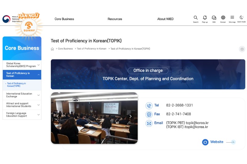Top 5 website luyện thi thử TOPIK online miễn phí
