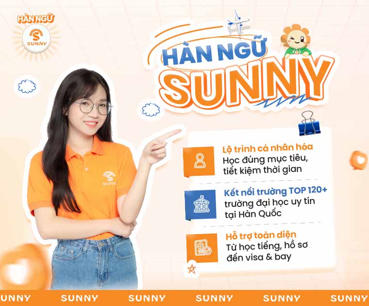 Học viên SUNNY được tư vấn du học Hàn Quốc